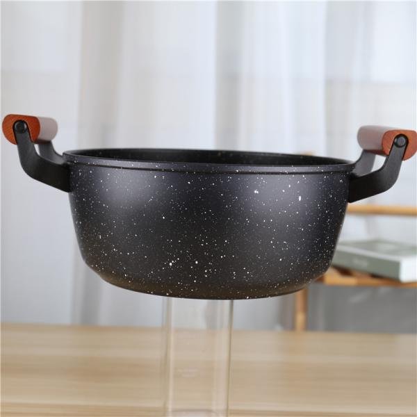 Non Stick Soup Stackable Steamer Pot Multifunctional Customized Logo