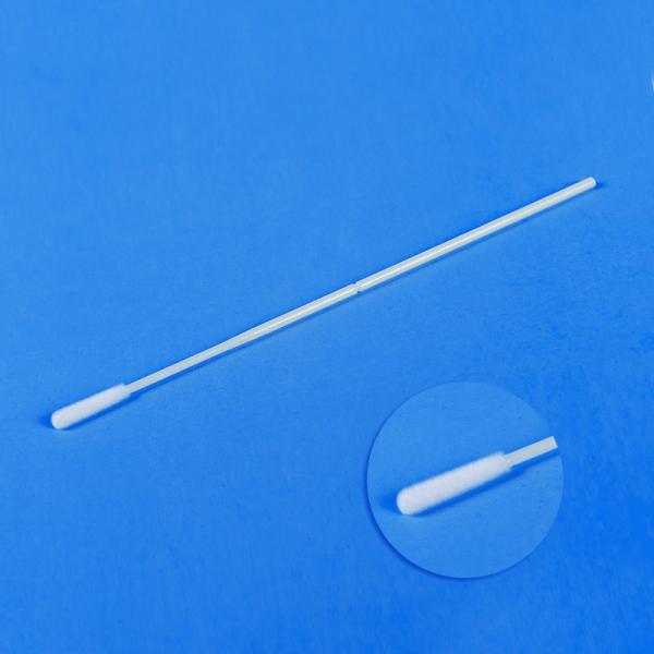 Sample collection swab throat flocking swab aseptic packaging flocking process