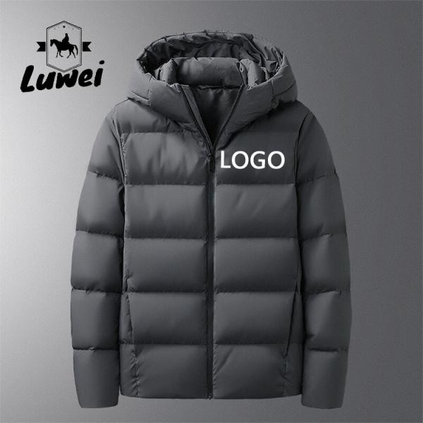Long Puffer Cotton Padded Jackets Utility Quilting Bubble Puffer Coat Hooded