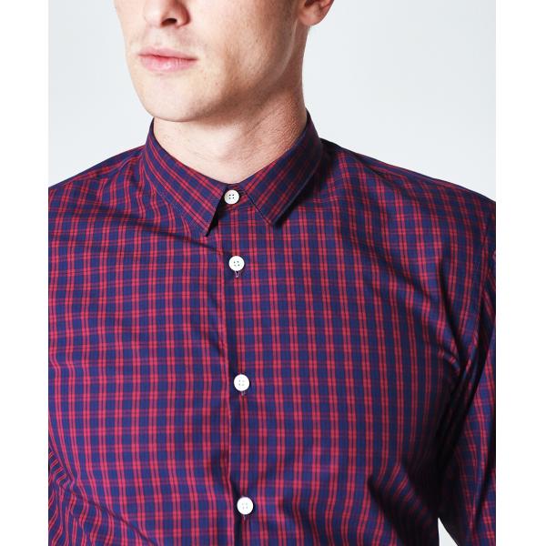 Slim Fit Mens Office Wear Shirts , Bright Color Men's Business Casual Shirts