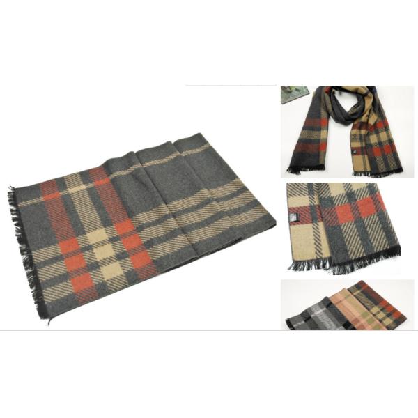 Purple Winter Knit Infinity Scarf For Ladies , Classic Cashmere Knit Fashion Scarf