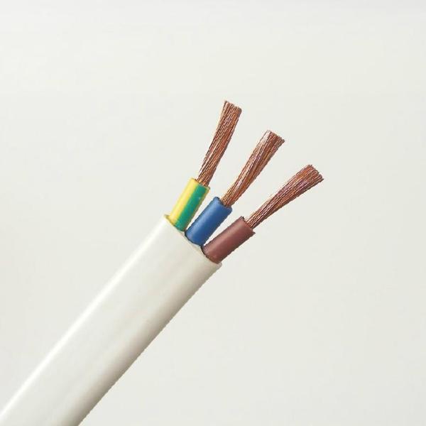 300V/500V Flat Wire Electrical Cable Mildewproof Anti Insulation