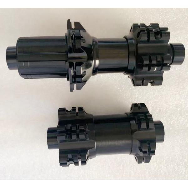 24 Holes Bicycle Hubs Carbon Disc Brake Hubs Tower Base Barrel Axle For Front And Rear