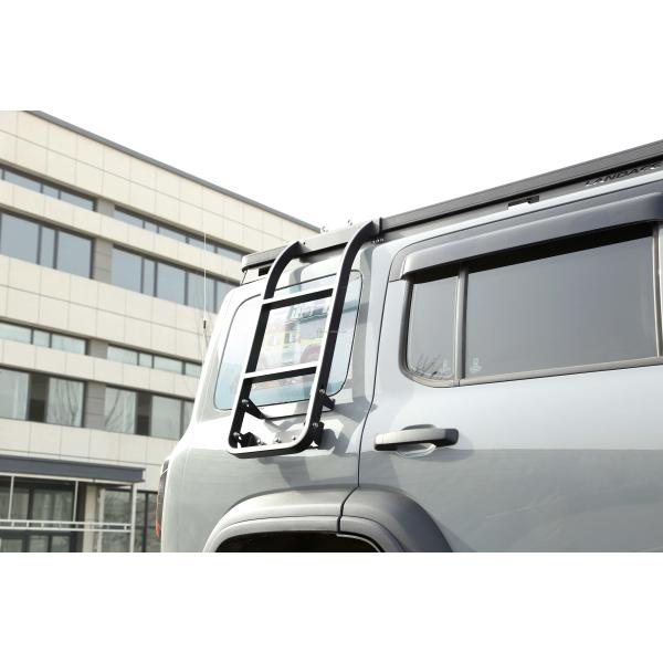 Electrophoresis Car Side Ladder Aluminum Alloy Roof Rack Side Ladder