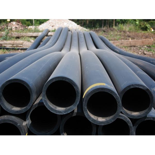 High Precision PE100 PN16 Hdpe Poly Pipe Customized Color For Mining OR Golden