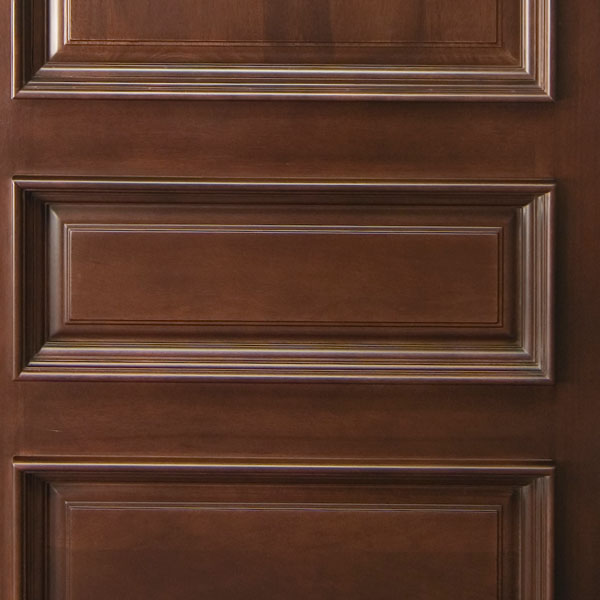 Lacquer Finish 40mm Solid Timber Entry Door For Apartment, Outward Opening External Door
