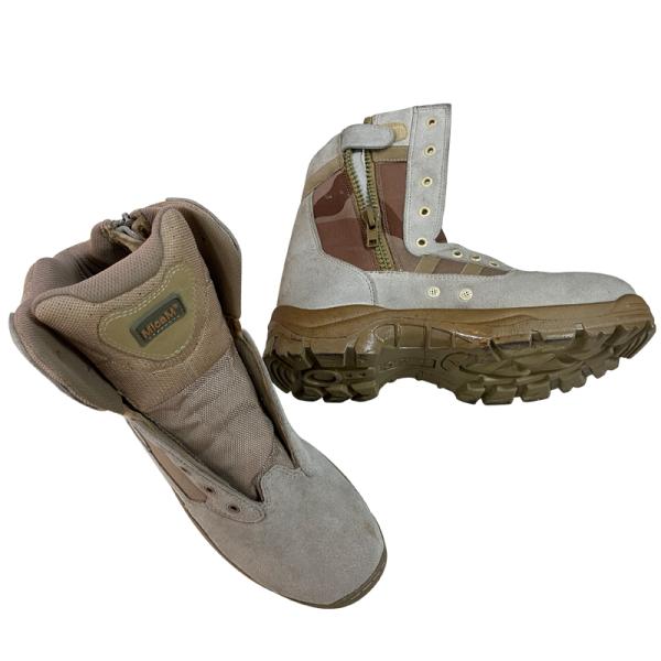 Custom 8 inch Leather Training Boots 1.5kg/Pair for Outdoor and US Size 6.5-12.5