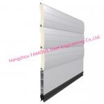 Lighter Aluminum Doors Overhead Metal Roll Up Doors Low Noise Heat Insulation