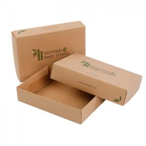 China Recyclable Eco Friendly Packaging Box Kraft Paper Cardboard Postal Boxes on sale