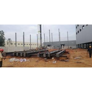 Quality Prefabricated Workshop Steel Structure With Hot - Rolled Steel Profiles wholesale