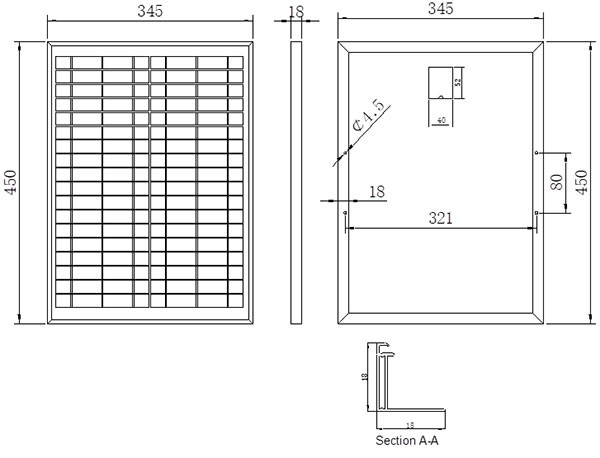 18V Polycrystalline Solar Panel 20 Watt Mono Versus Poly Solar Panels
