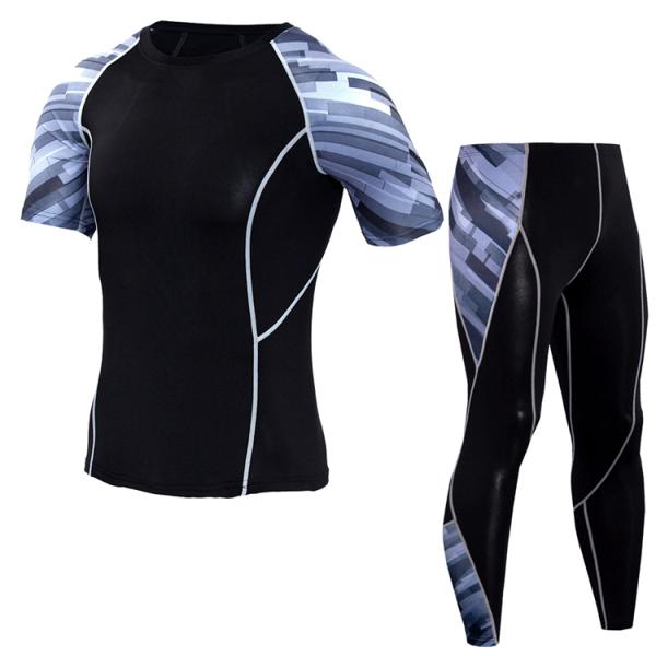 Quick Dry Plus Size Compression Tight Suit Sports Men Clothing