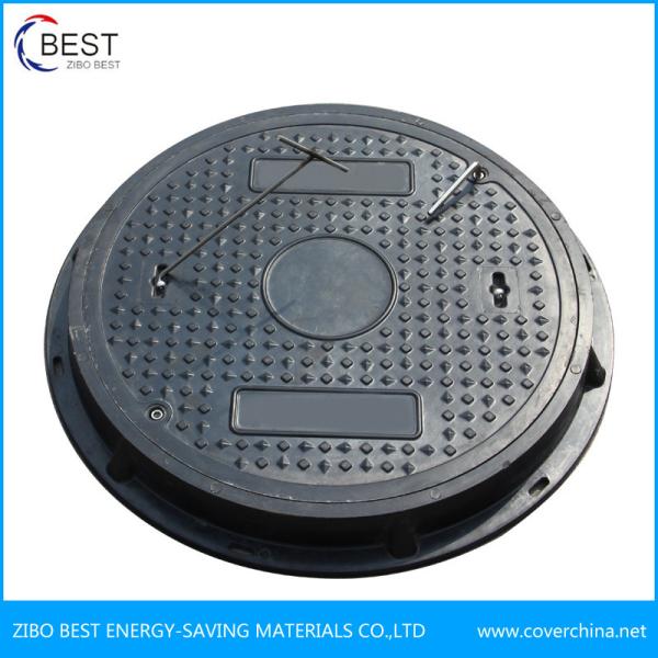 EN124 SMC Lockable Manhole Cover with Rubber Gasket