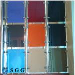 Glass factory custom Colourful Decorative Back Painted Glass