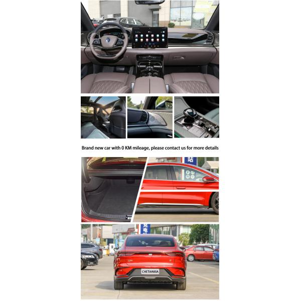 China New Energy Vehicles Pure 4 Wheel Sedan Cars Byd Qin Han EV Electric Car