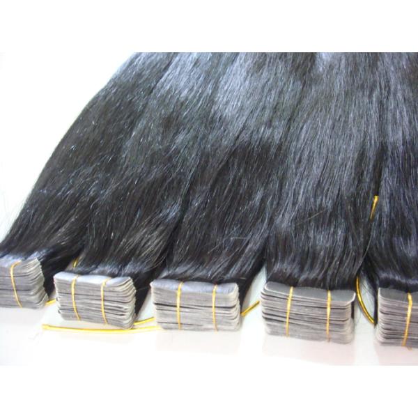 12 Pieces Black Hair Extensions 100G 14 Inch Tape In Hair Extensions