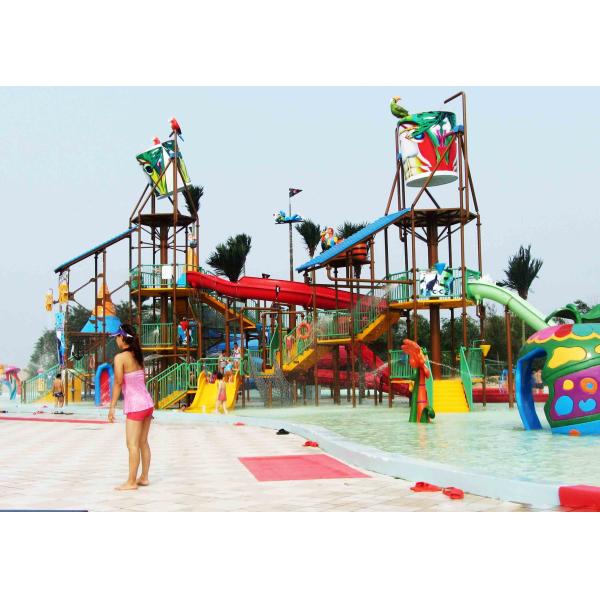 Vacation Holiday Resorts With Water Parks / Water Playground Occupied 1680m2