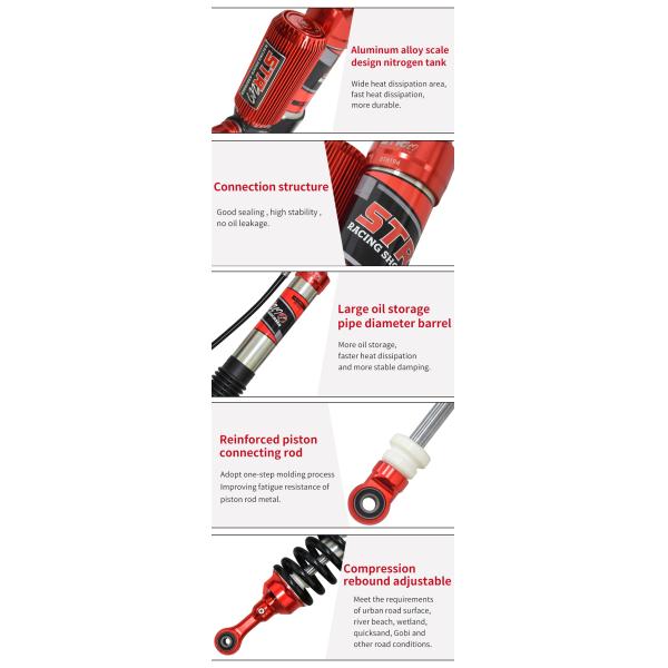 ST8000 OE Shock Absorber close-up detail