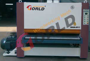 BSGR-RP17 1700 mm Width Plywood MDF Particle Board Two Heads Wide Belt Sander
