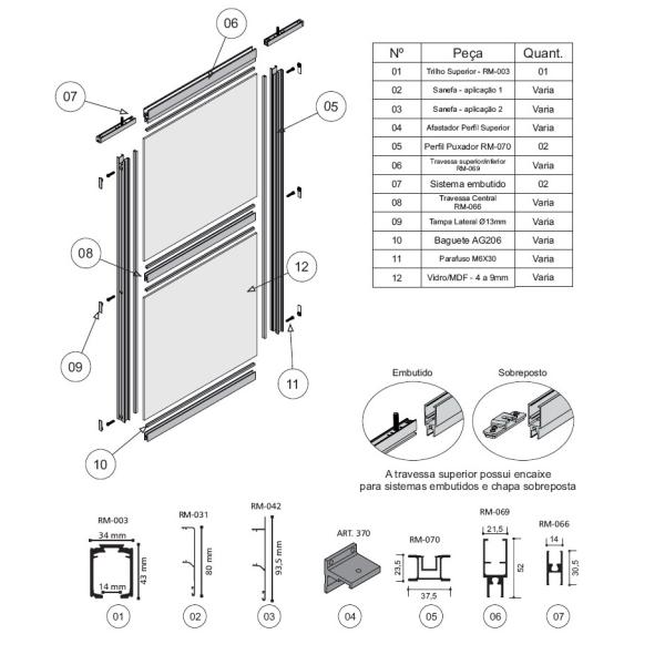 RoHs MSDS sliding Wardrobe Aluminium Profile For Wardrobe Track Rail