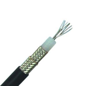 China RG 214 Coaxial Cable Double SPC Braiding for High Frequency Signal Transmissions on sale