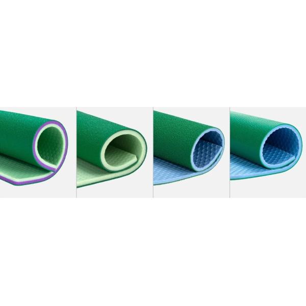 Commercial 6.0mm Thickness PVC Sports Flooring Sound Absorption Waterproof