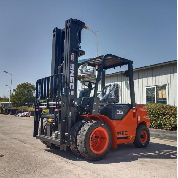 After sales Service Yes 6m Lifting Height 3.5 Ton Diesel Forklift with Montacarga Fd35