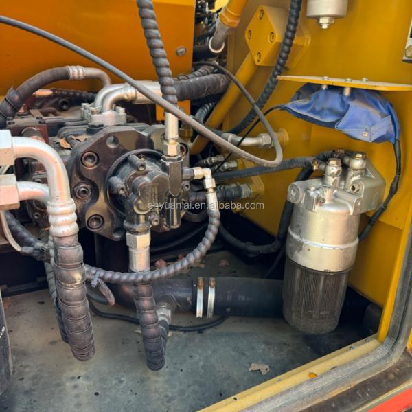 SY135 Excavator Mild Steel Design Second Hand 0-2000 Working Hours Komatsu