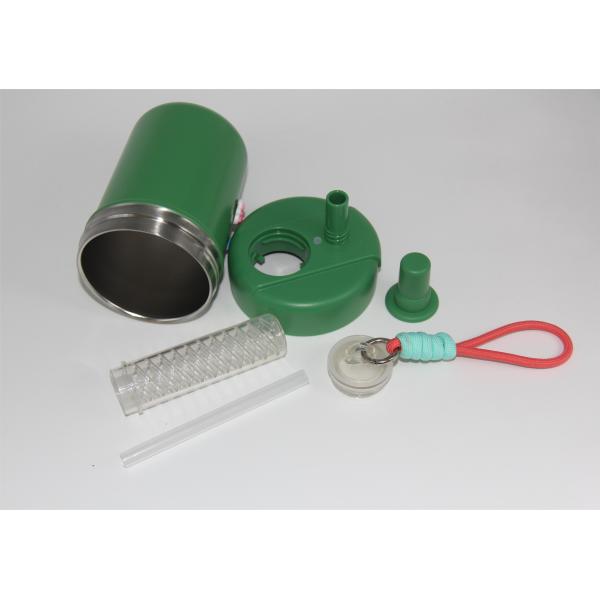 Press Button 400ml Double Wall Insulated Stainless Steel Water Bottle Vacuum Insulated Bottle