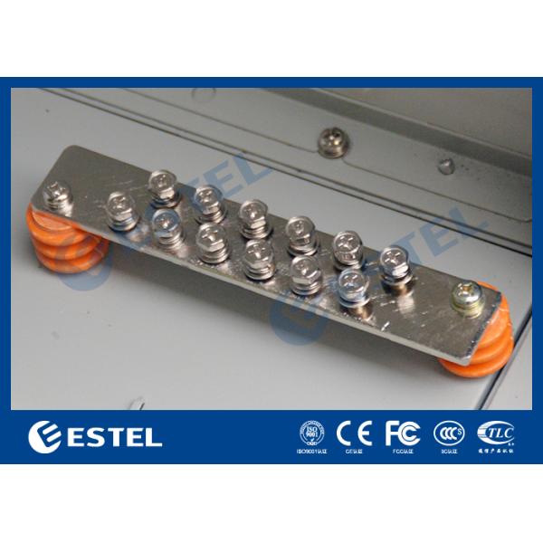 Outdoor Telecom Assembled Base Station Cabinet Hot Dip Galvanized Steel Material