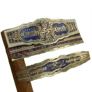 Water Repellent Flexographic Printing Cigar Band Printing Wedding Ceremony