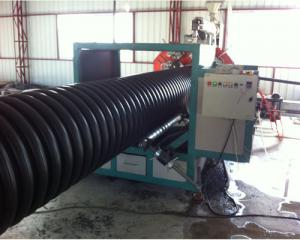 Quality large diameter inner rib outer corrugated winding pipe production line extrusion machine manufacture made in China wholesale