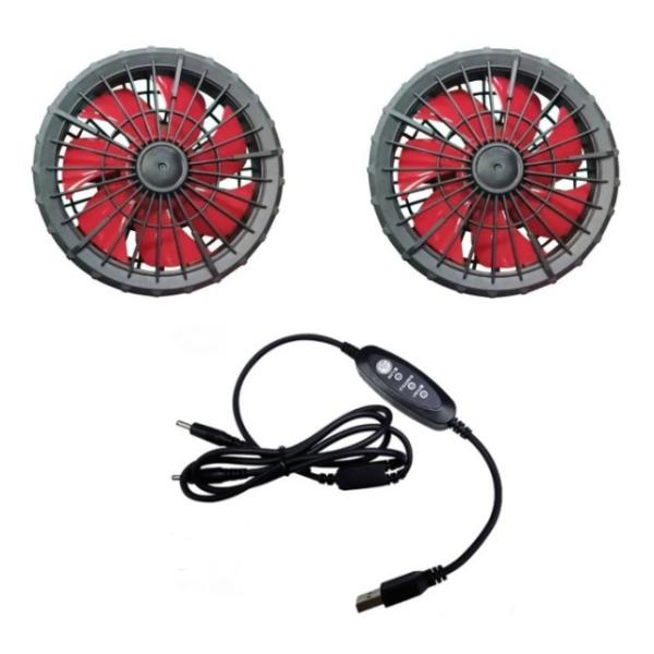 HADYFAN Jacket Cooling Fan With Brushless Motor Standard Outer Diameter 106mm