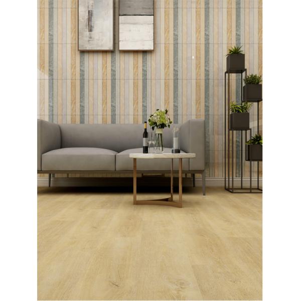 Honey Grapefruit Click Wood Waterproof SPC Flooring 0.15-0.4mm GKBM Greenpy MJ-W6004