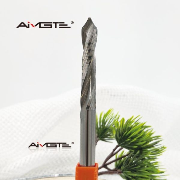 2 Flute Wood Drill Bit Through Hole Carbide Woodworking Drill For Clean Boring In Hardwood Plywood MDF