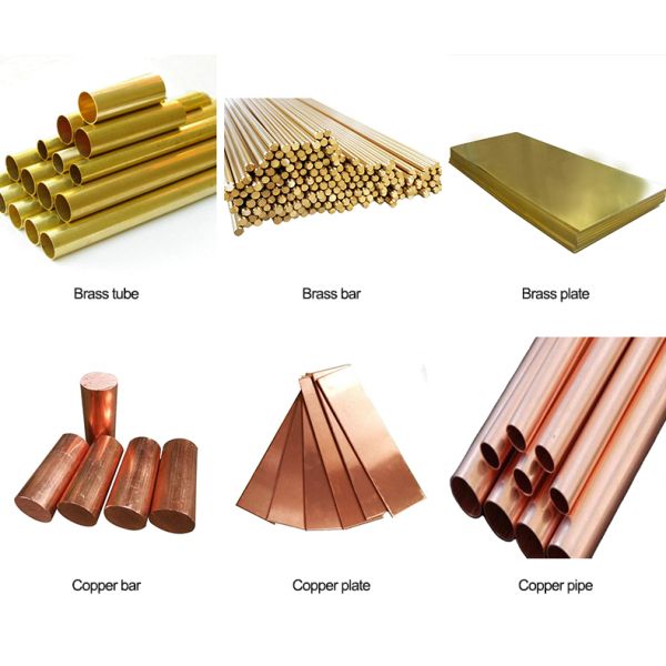 Width 1500mm Copper Plate Sheet Gold Color ASTM DIN EN Standard