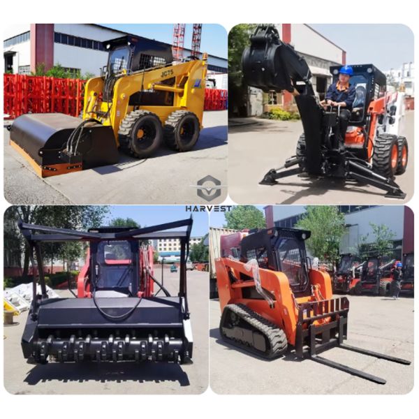EPA Kubota Engine 400kg Mini Track Skid Steer Loader 0.2m3 TS25 Hot Sale In Canada