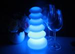 Tower Design LED Decorative Table Lamps PE Plastic Material With Touch Sensor