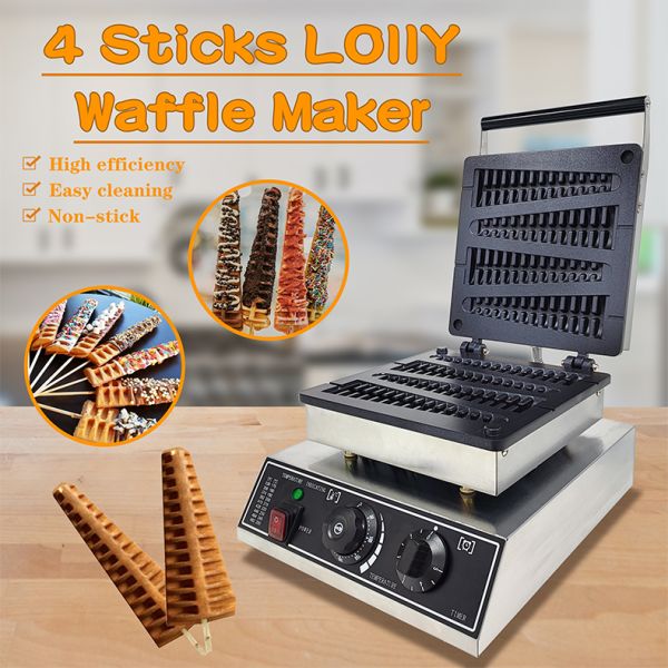 Christmas Tree Snack Making Machine with Open Mouth Taiyaki Function Waffle Maker