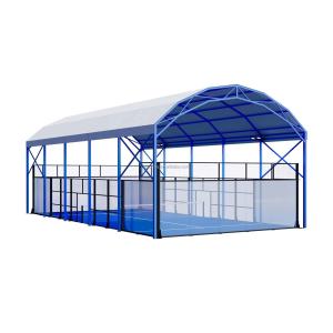 Buy cheap Outdoor Waterproof Padel Tennis Court Canopy Sport Padel Court Roof Cover Padel from wholesalers