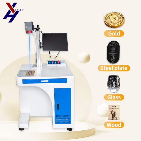 2.5D Mopa Jpt Raycus Max Jpt Laser Marking Machine M7 For Jewelry Metal Gold