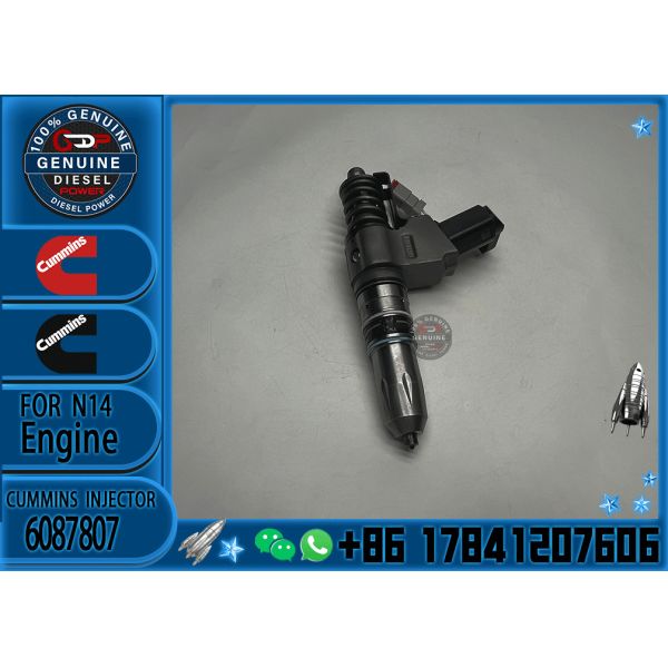 QSN14 N14 Engine Fuel Injector 3411381 6087807 3411385 3087560 For Cummins Injector