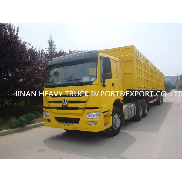 3 Axles 40 Cubic Meter Heavy Duty Semi Trailers Dump Tipper Trailers