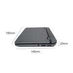 A7 laptops computer 7 inch cheap dual core double screen mini laptop intel J4125