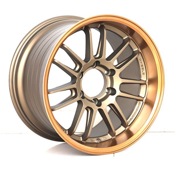 18-inch branded new energy car aluminum alloy gold wheels rims 6x139.7