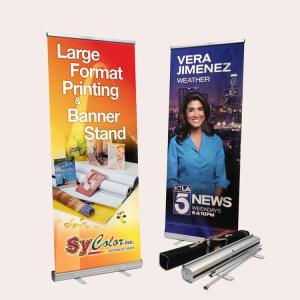Advertising W80XH200cm Custom Beach Flags Roll Up Banner Printing Quadri