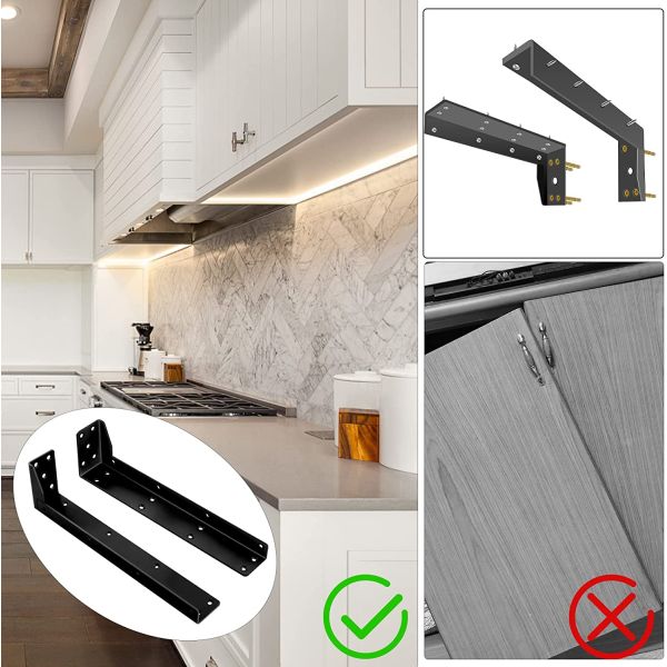 Modern Heavy-duty Single-side Bracket Carbon Steel Hanging Support Frame for Standard