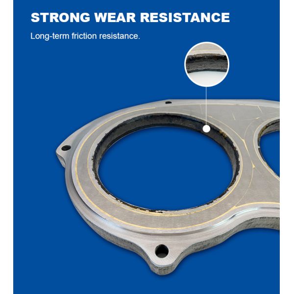 SANY DN200 DN230 Concrete Pump Wear Plate Tungsten Carbide 15mm