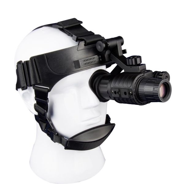 NVMH621 Monocular Head Mounted Low Light Night Vision Device Gen2+ Or 3 Image Intensifier Tube For Hunting