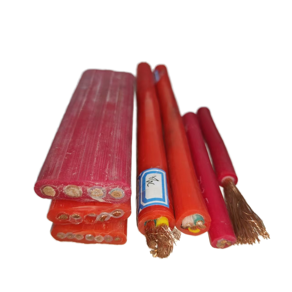 Aging Resistant Silicone Rubber Cable Small Bending Radius For Industrial